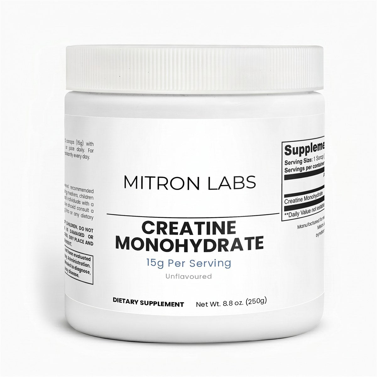 Mitron Labs Creatine Monohydrate tub
